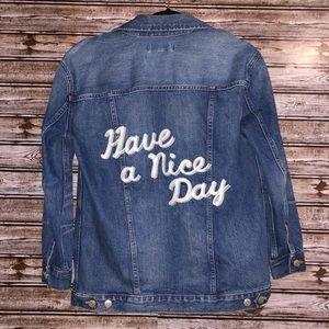 madewell have a nice day jacket